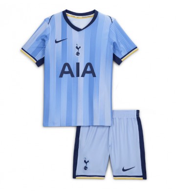 Tottenham Hotspur Segunda Equipación Niños 2024-25 Manga Corta (+ Pantalones cortos)